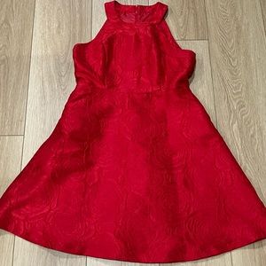 Calvin Klein Red Floral Dress